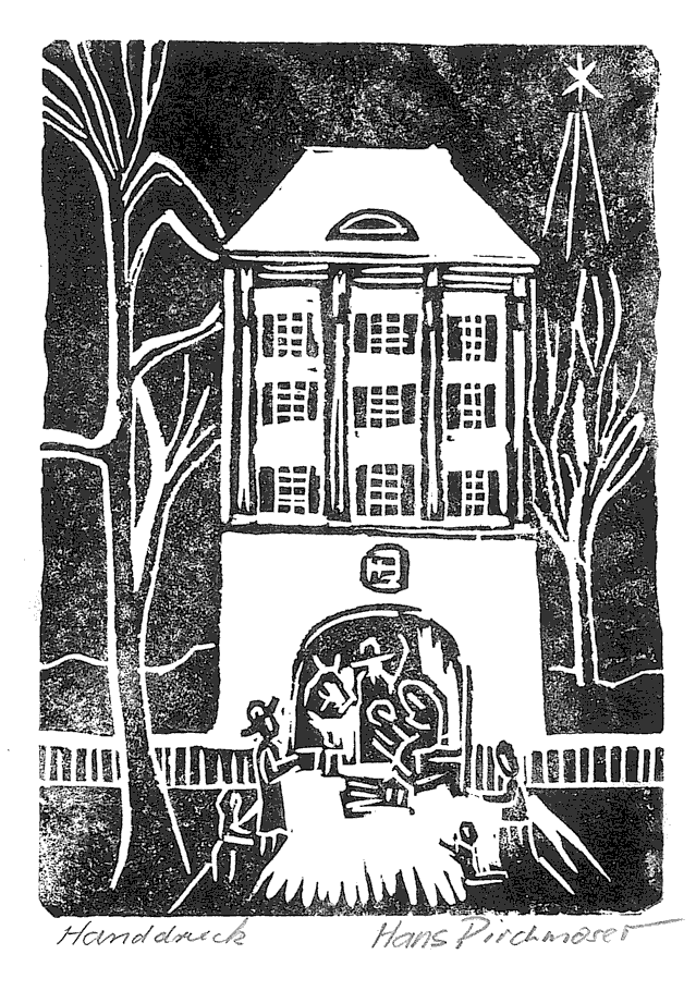 Weihnachtskarte 2012 von Hans Pirchmoser 