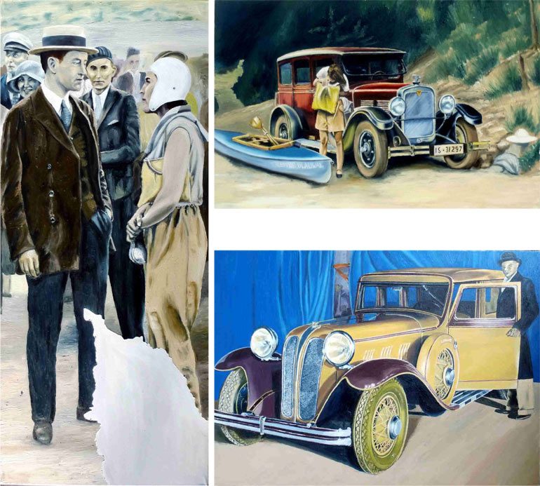 Christian Deutschmann, Ölgemälde