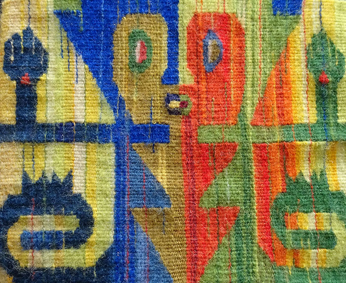 Annemarie Pattis – Tapisserie – WIR DU und ICH